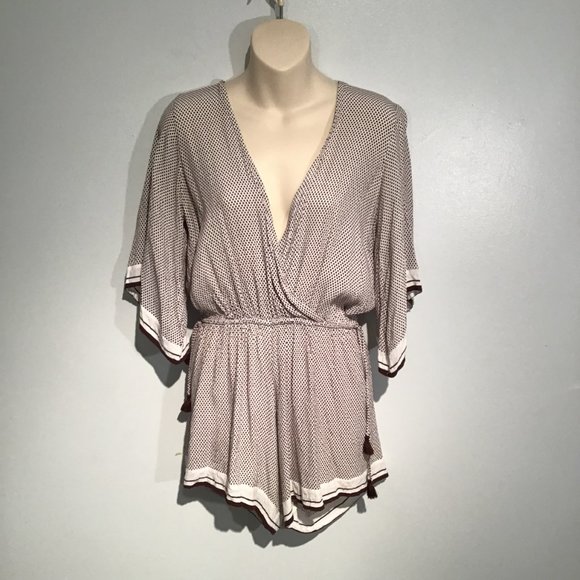 Faithfull The Brand Fox Playsuit Romper Size S - Picture 1 of 15